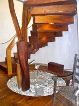 Solid Pine Staircase